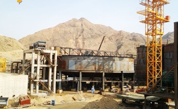 Eritrea 2000 t/d gold plant